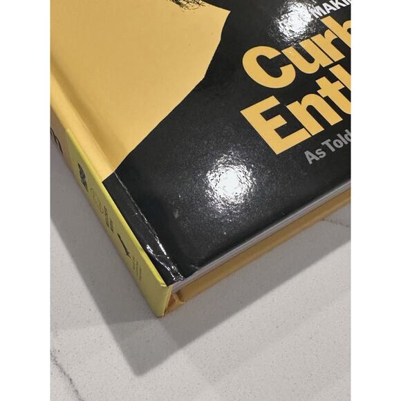 SIGNED Larry David Lessons Learned Making of Curb Your Enthusiasm Book JSA COA - Picture 9 of 12